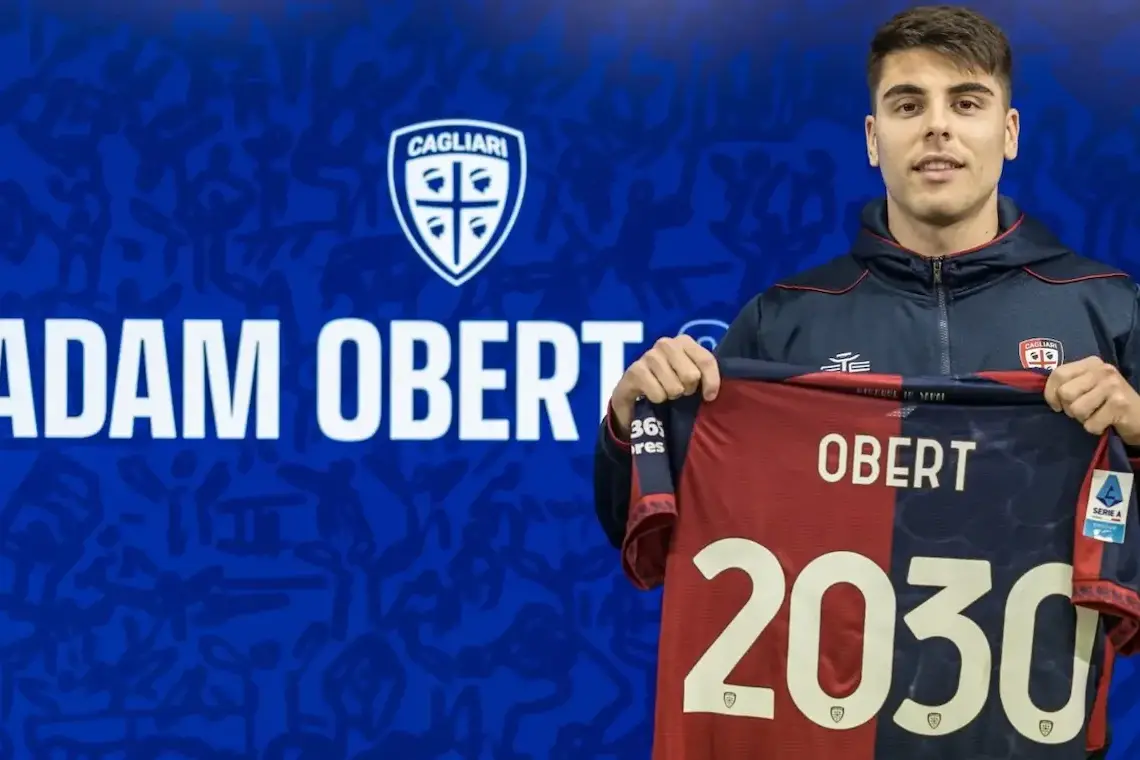 Il Cagliari annuncia il rinnovo di Obert sino al 2030