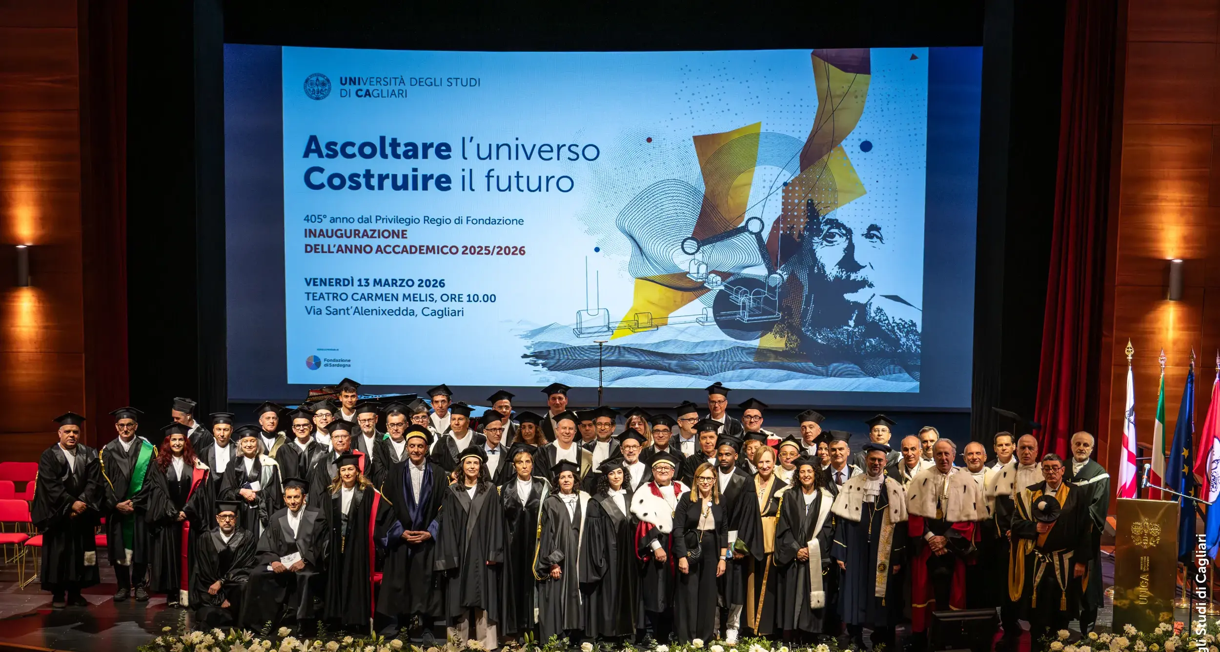 L'Università di Cagliari inaugura l'anno accademico nel segno dell'Einstein Telescope