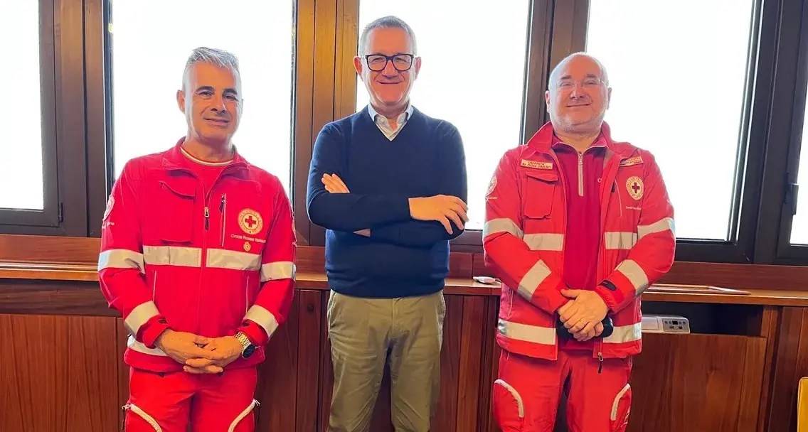 Comandini riceve i vertici della Croce Rossa in Consiglio