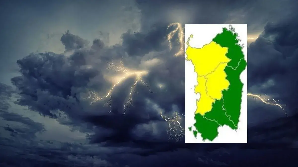 Maltempo: allerta gialla per rischio idrogeologico in tre aree della Sardegna