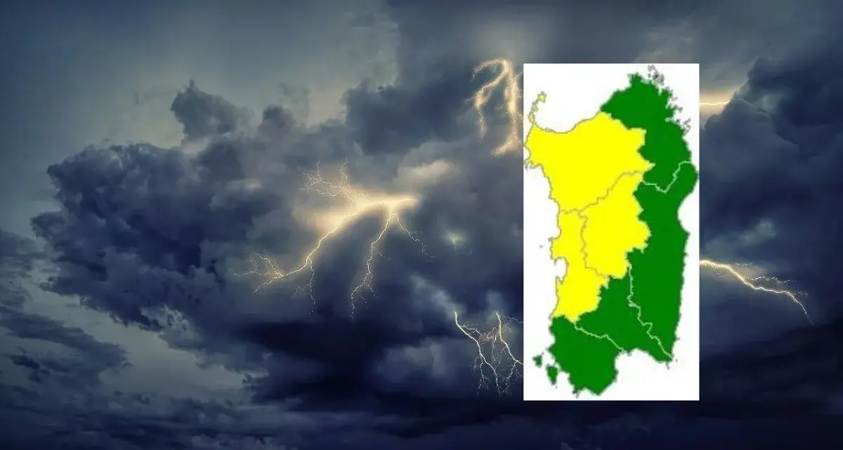 Maltempo: allerta gialla per rischio idrogeologico in tre aree della Sardegna