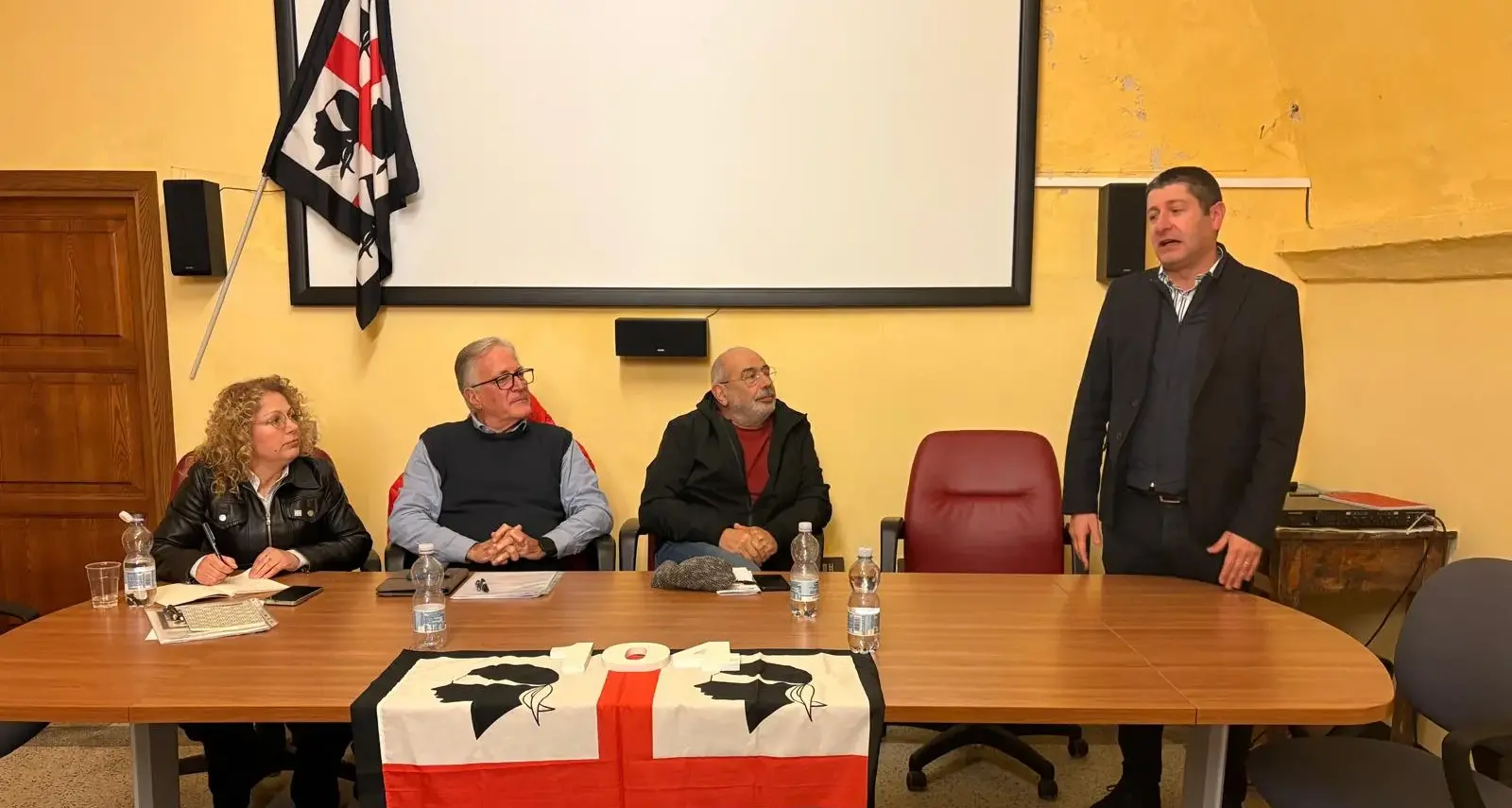 Riunione del PSd’Az a Ittiri: presenti il sindaco e il candidato Cuccu