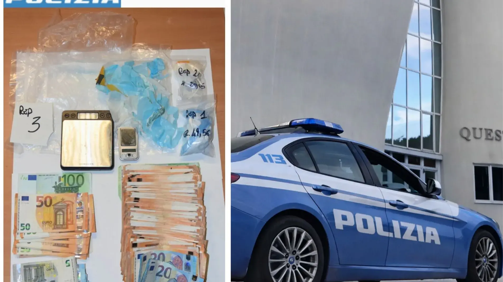 Cocaina in casa e 16mila euro in contanti: arrestato spacciatore a Sassari