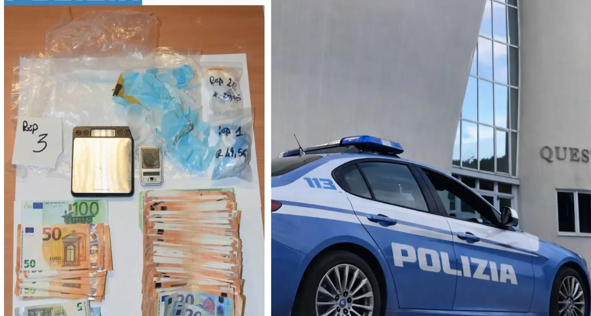 Cocaina in casa e 16mila euro in contanti: arrestato spacciatore a Sassari