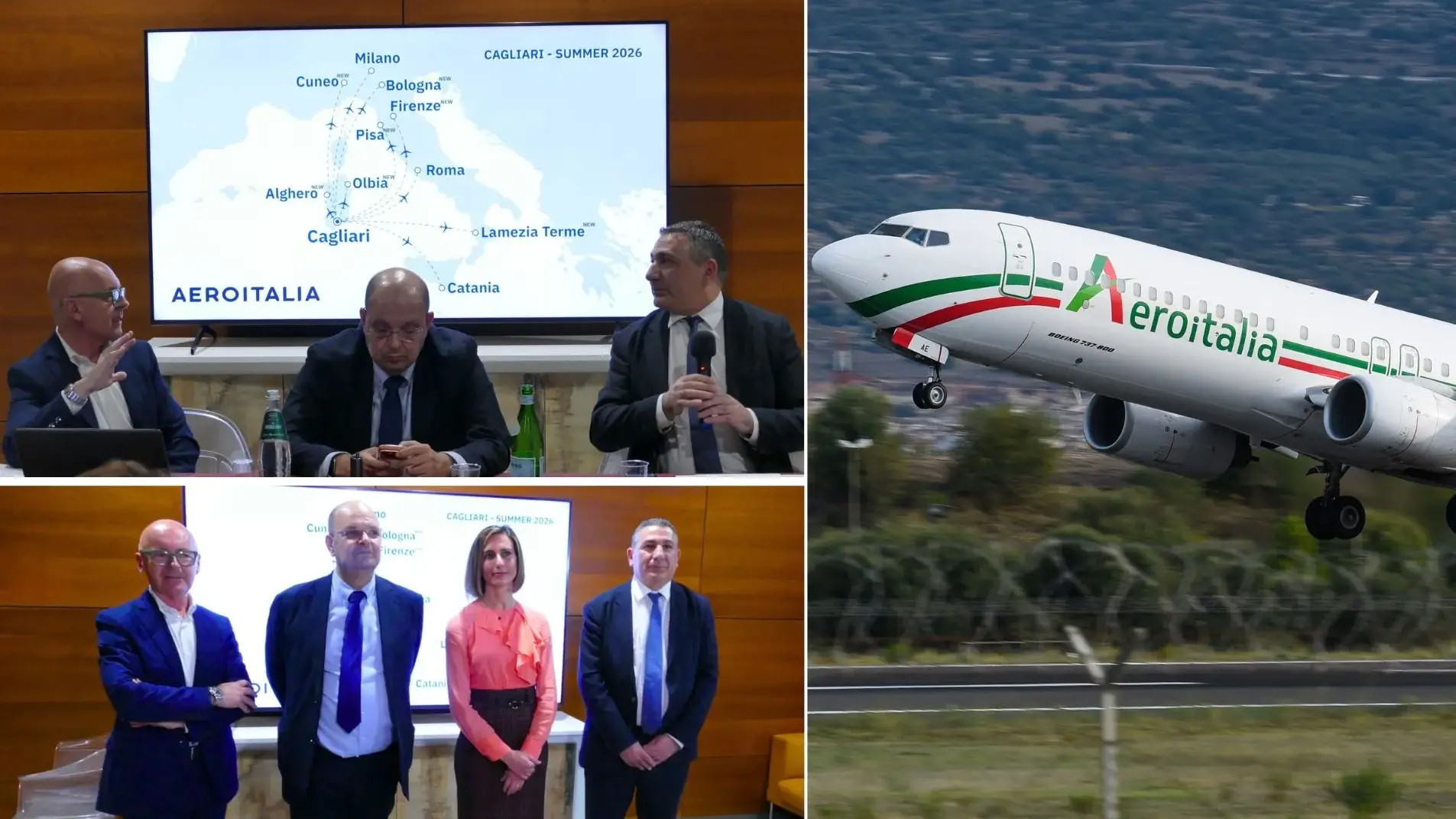 Aeroitalia rilancia su Cagliari: boom di voli per l’estate 2026 tra nuove rotte e +950% di posti