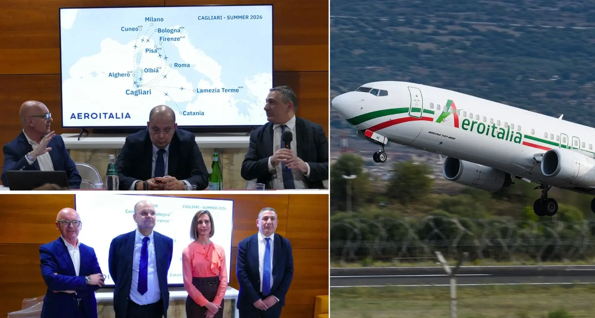 Aeroitalia rilancia su Cagliari: boom di voli per l’estate 2026 tra nuove rotte e +950% di posti