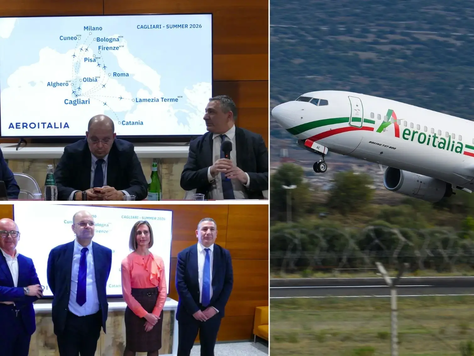 Aeroitalia rilancia su Cagliari: boom di voli per l’estate 2026 tra nuove rotte e +950% di posti