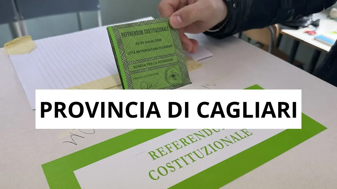 Referendum. Provincia di Cagliari, il Sì vince in 17 comuni: il No domina la provincia e supera il 70% a Nuragus