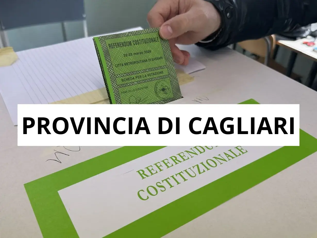 Referendum. Provincia di Cagliari, il Sì vince in 17 comuni: il No domina la provincia e supera il 70% a Nuragus
