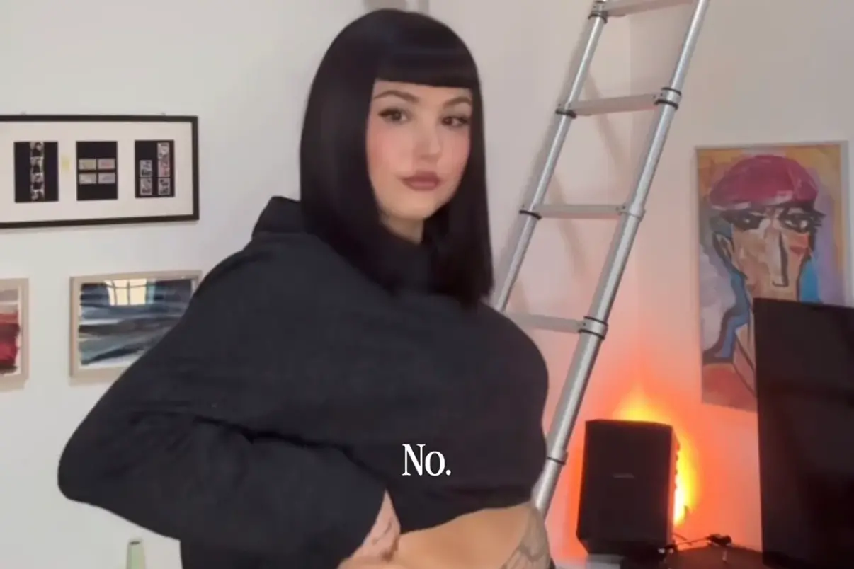 <p>Giorgia Soleri, fotogramma da video Instagram </p>\\n