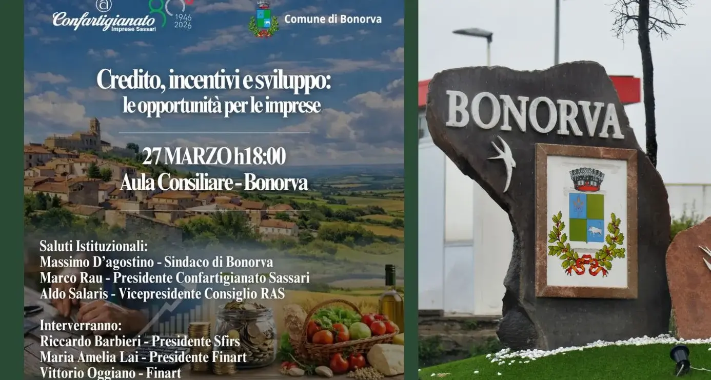 Confartigianato Sassari: un evento a Bonorva per sostenere le imprese locali