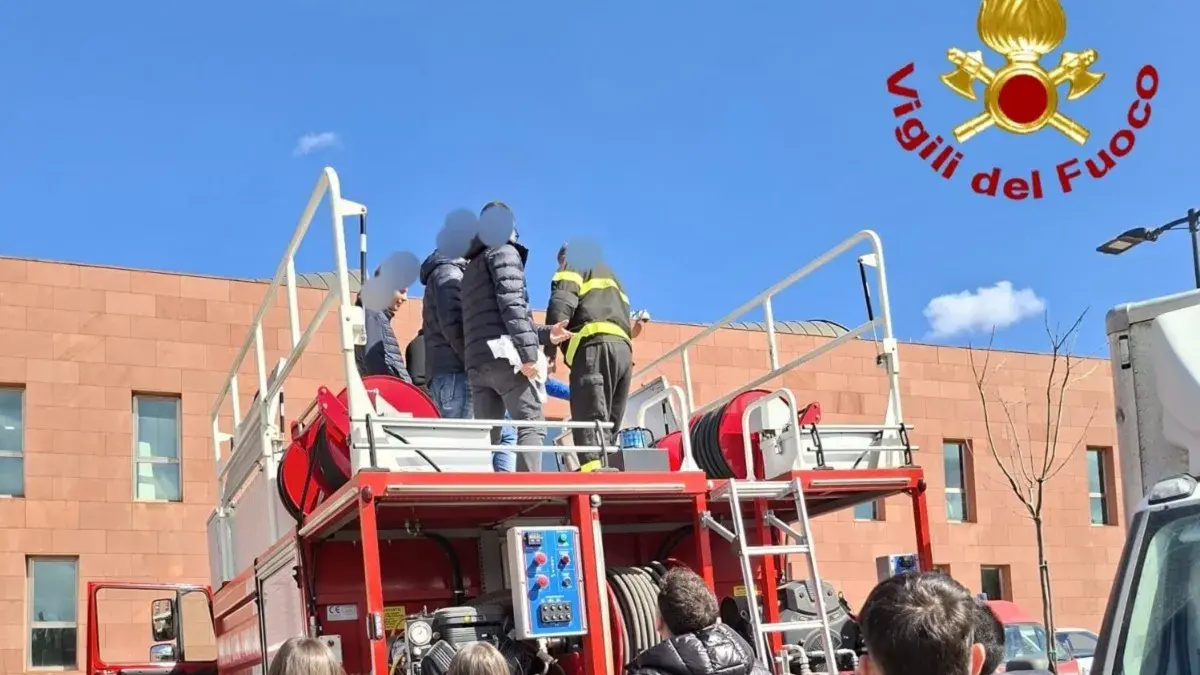 Sassari, Vigili del Fuoco protagonisti all’orientamento