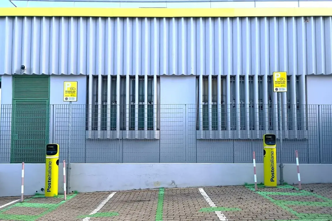 Poste, nuove ricariche auto elettriche a Oliena