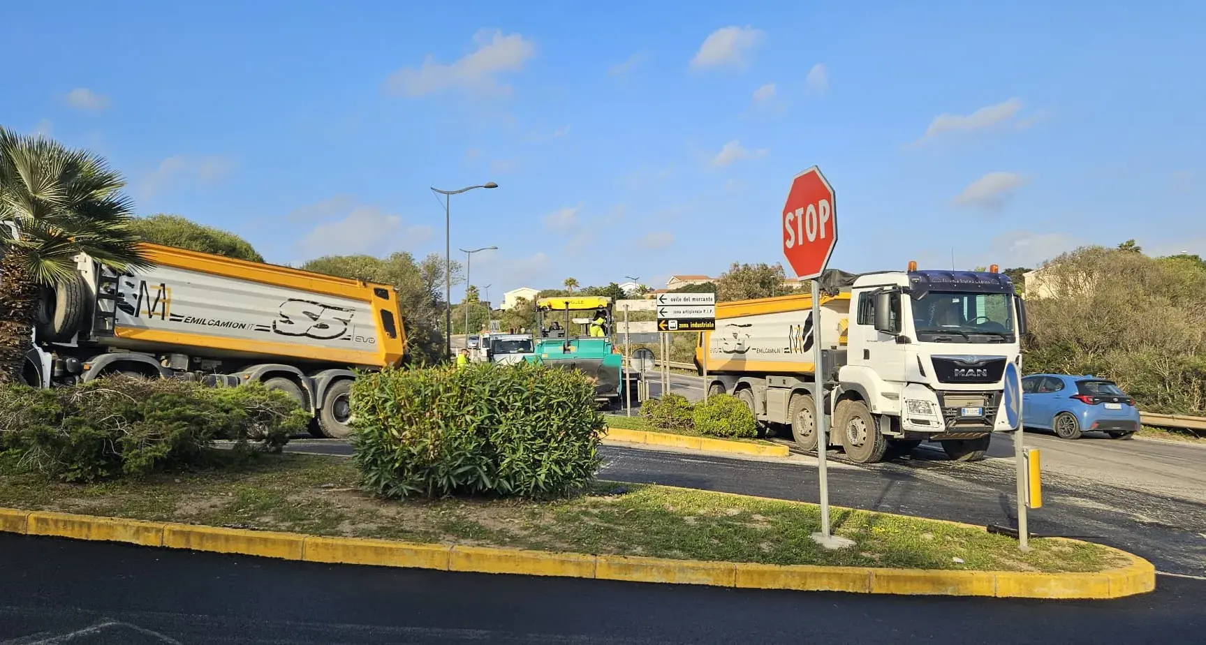 Sicurezza stradale a Stintino: maxi-cantiere per il rifacimento delle arterie principali