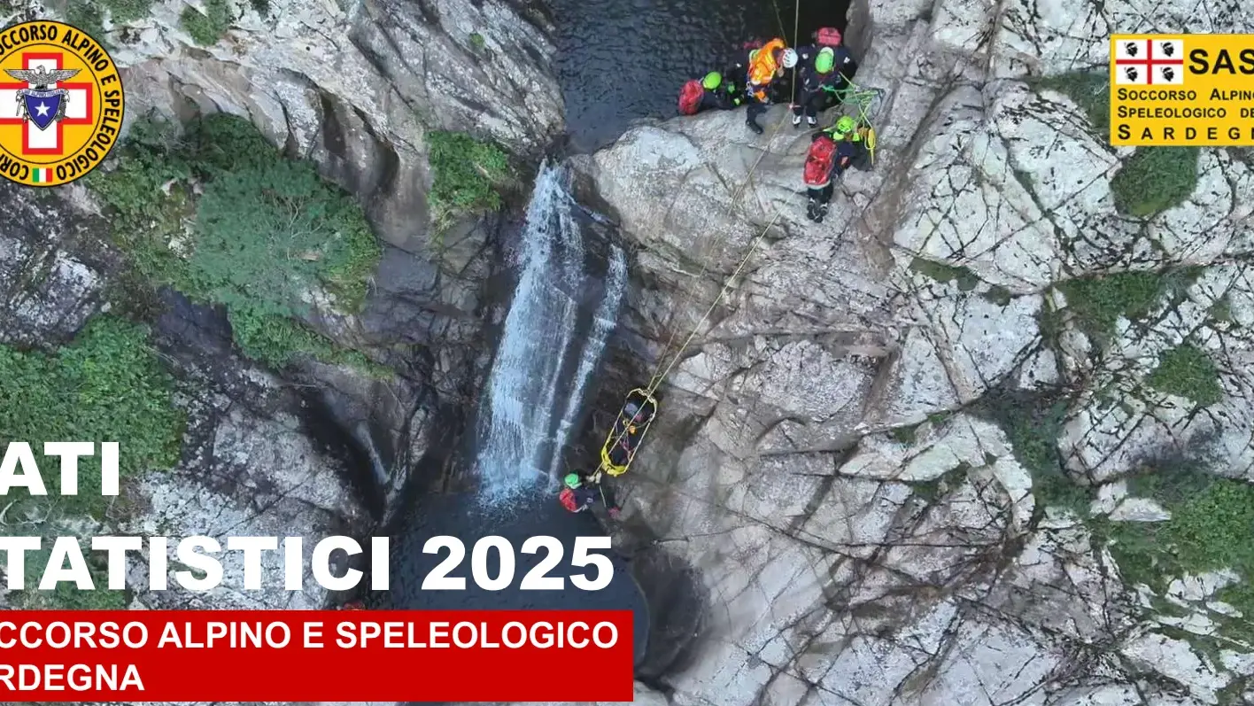 Gli angeli del Soccorso Alpino e Speleologico Sardegna: oltre 2.200 missioni in elicottero nel 2025