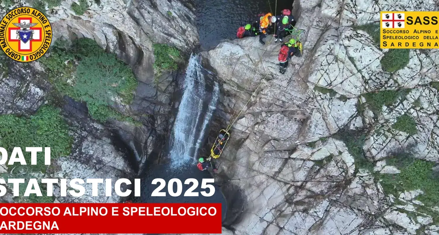 Gli angeli del Soccorso Alpino e Speleologico Sardegna: oltre 2.200 missioni in elicottero nel 2025