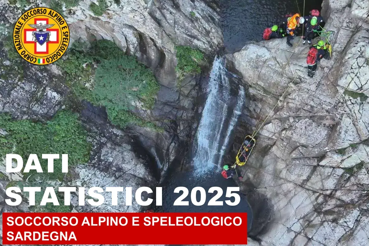 Gli angeli del Soccorso Alpino e Speleologico Sardegna: oltre 2.200 missioni in elicottero nel 2025
