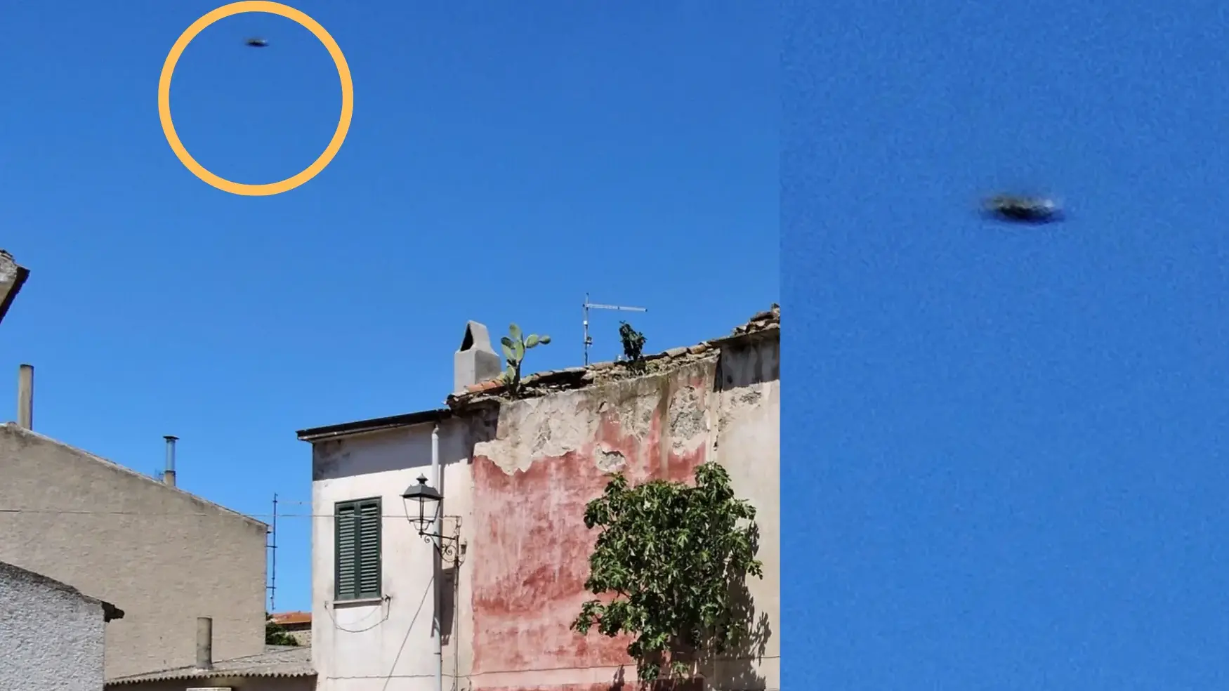 Un Ufo nei cieli di Oschiri: \"Ho fotografato un disco volante, il nostro territorio li attira\"