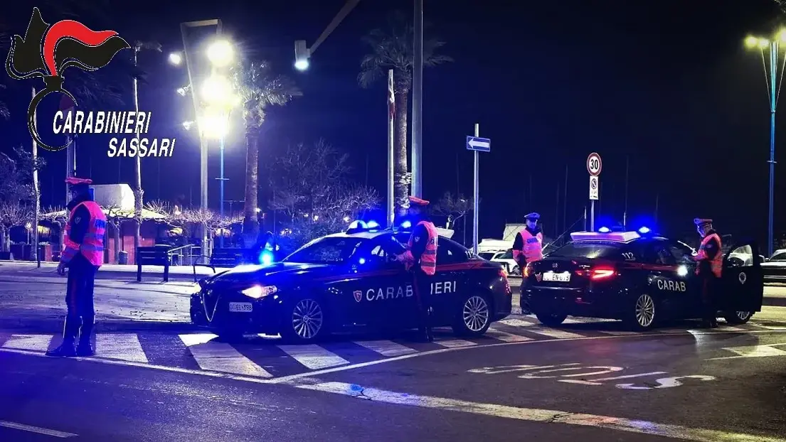 Controlli nel Sassarese a Pasqua, 5 arresti e 17 denunce