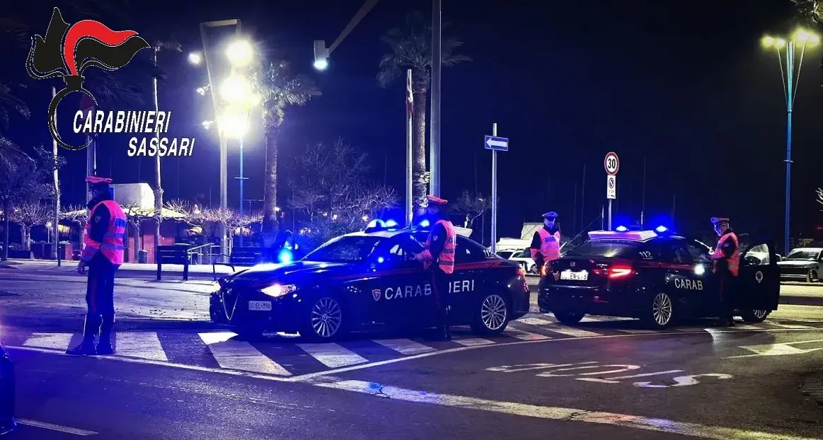 Controlli nel Sassarese a Pasqua, 5 arresti e 17 denunce