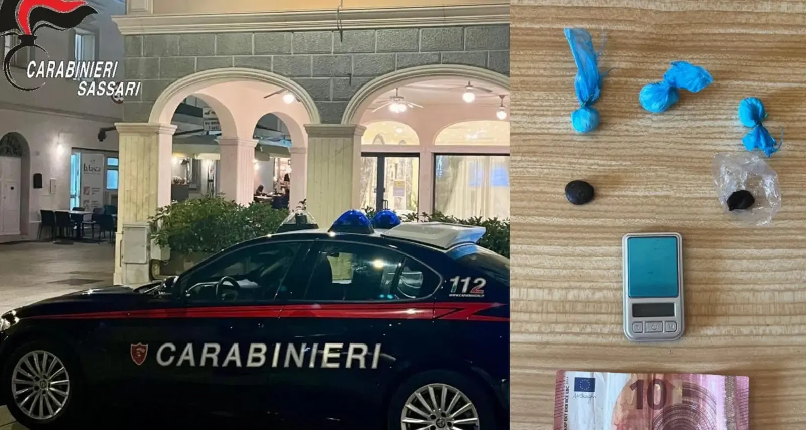 Sorpreso a spacciare, custodiva altra droga presso un'attività della zona: arrestato a Olbia
