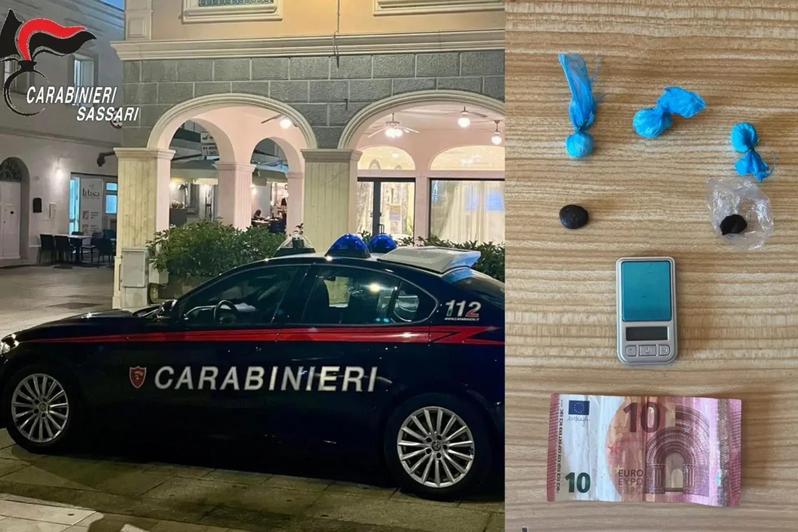 Sorpreso a spacciare, custodiva altra droga presso un'attività della zona: arrestato a Olbia
