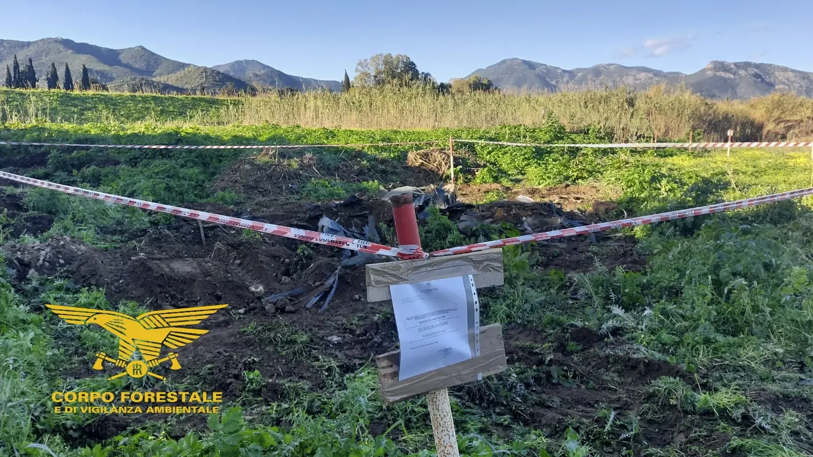 Maxi operazione del Corpo Forestale nel Sarrabus: rifiuti, furti e sanzioni per 13mila euro