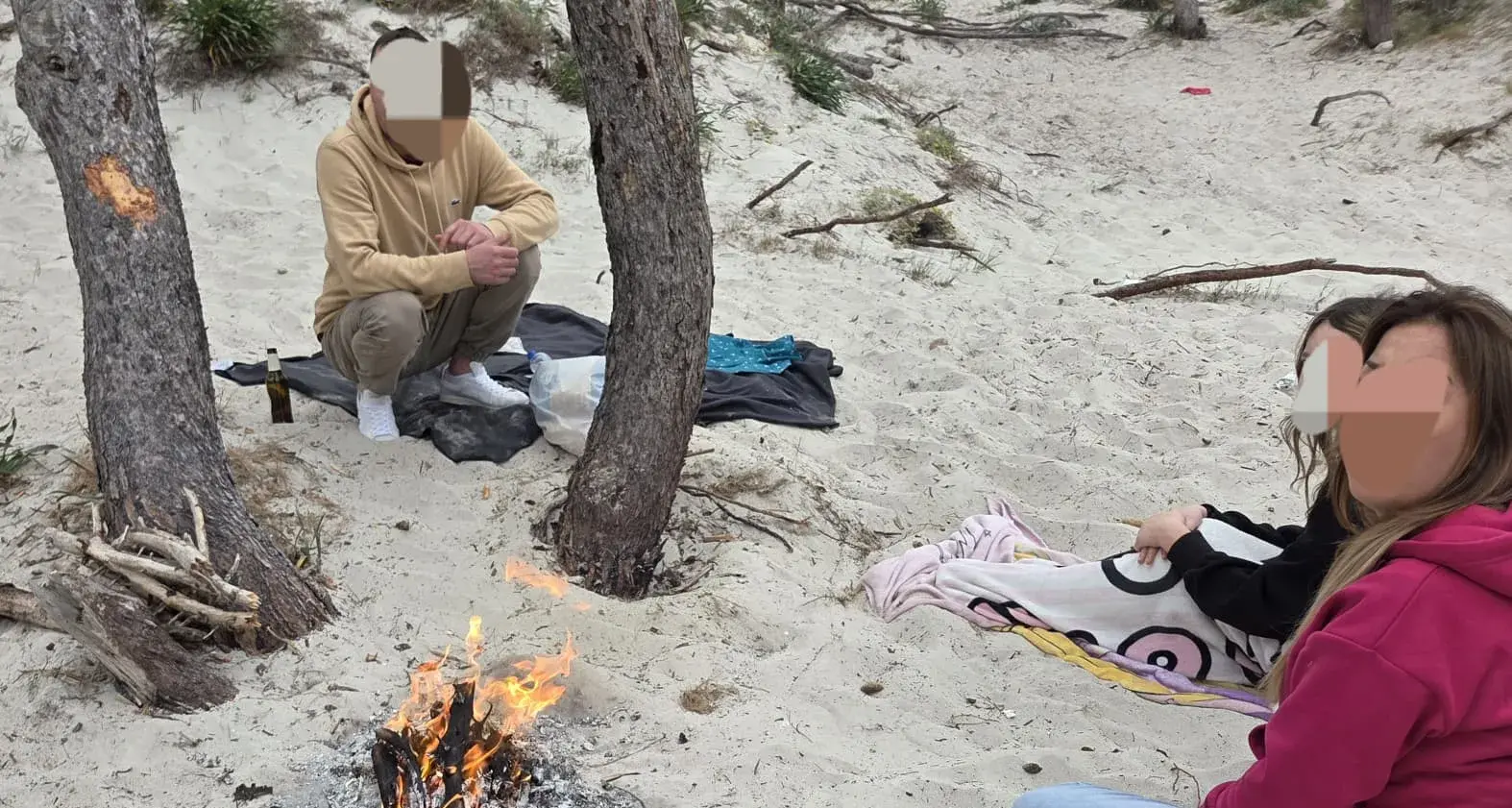 Fuochi sulle dune nel litorale di Alghero: in totale 70 illeciti riscontrati nel weekend