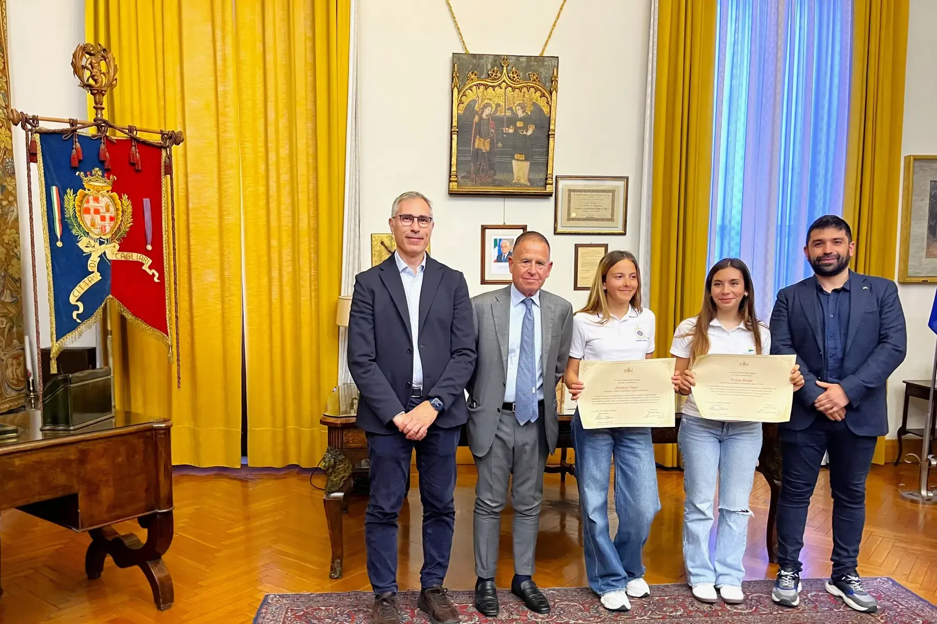 Giovani promesse del windsurf: Teresa Medde ed Eleonora Tiano premiate a Cagliari