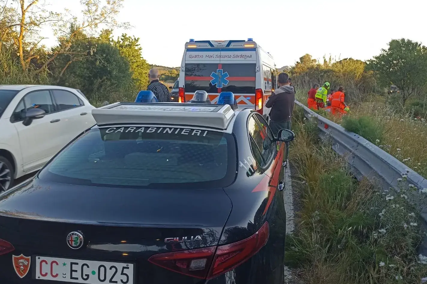 Villasimius, vola dalla moto e si schianta contro il guardrail: 29enne in elisoccorso al Brotzu