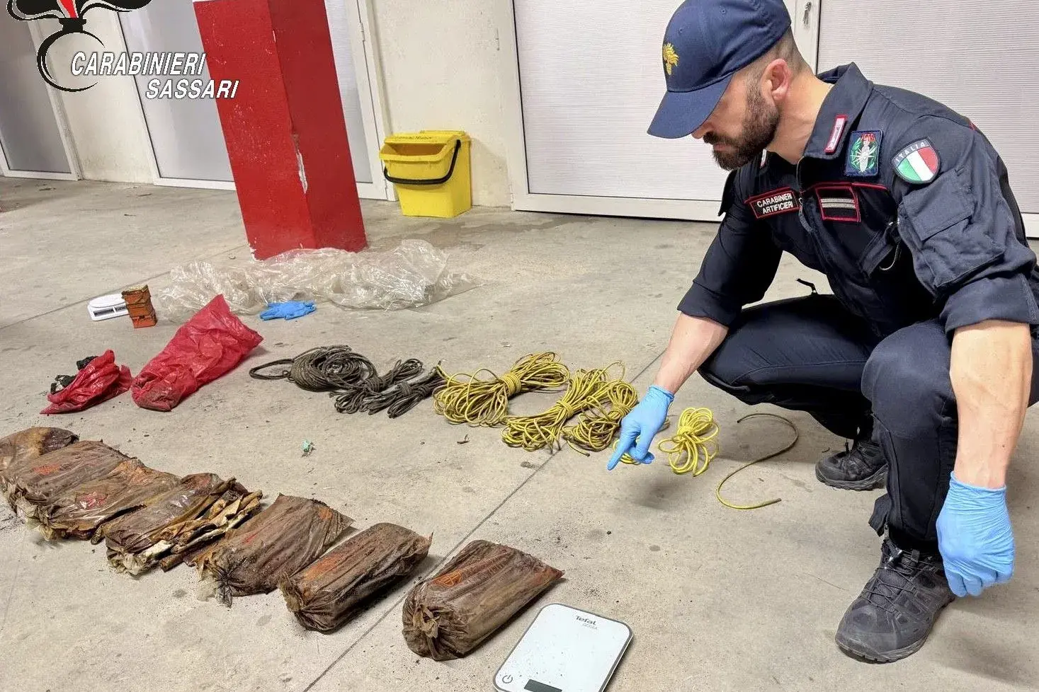 Allarme a Telti: rinvenuto esplosivo abbandonato tra le sterpaglie, intervengono gli artificieri