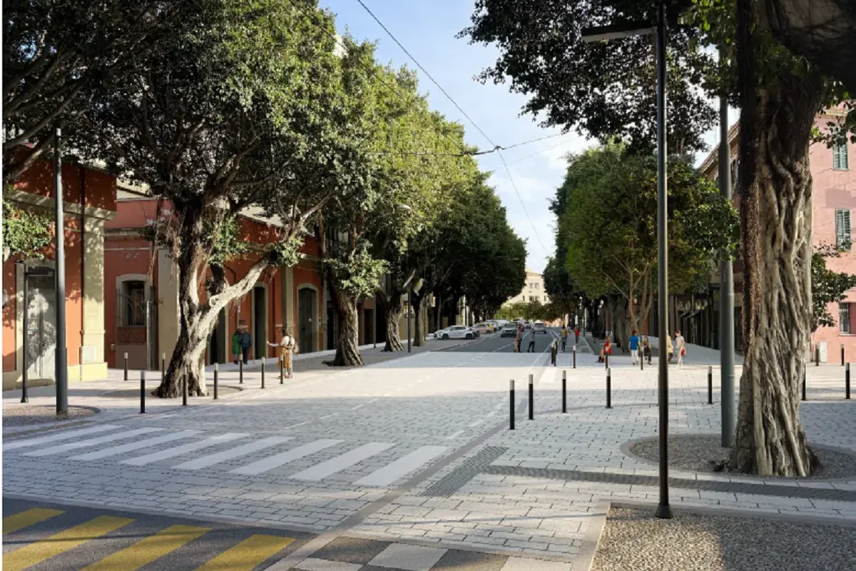 Ok al restyling di viale Trieste a Cagliari: nuova pista ciclabile e verde