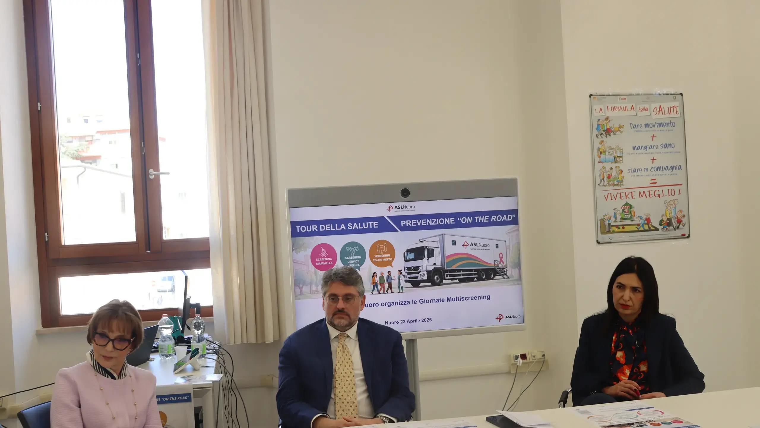 Prevenzione oncologica on the road: il progetto innovativo dell'ASL di Nuoro