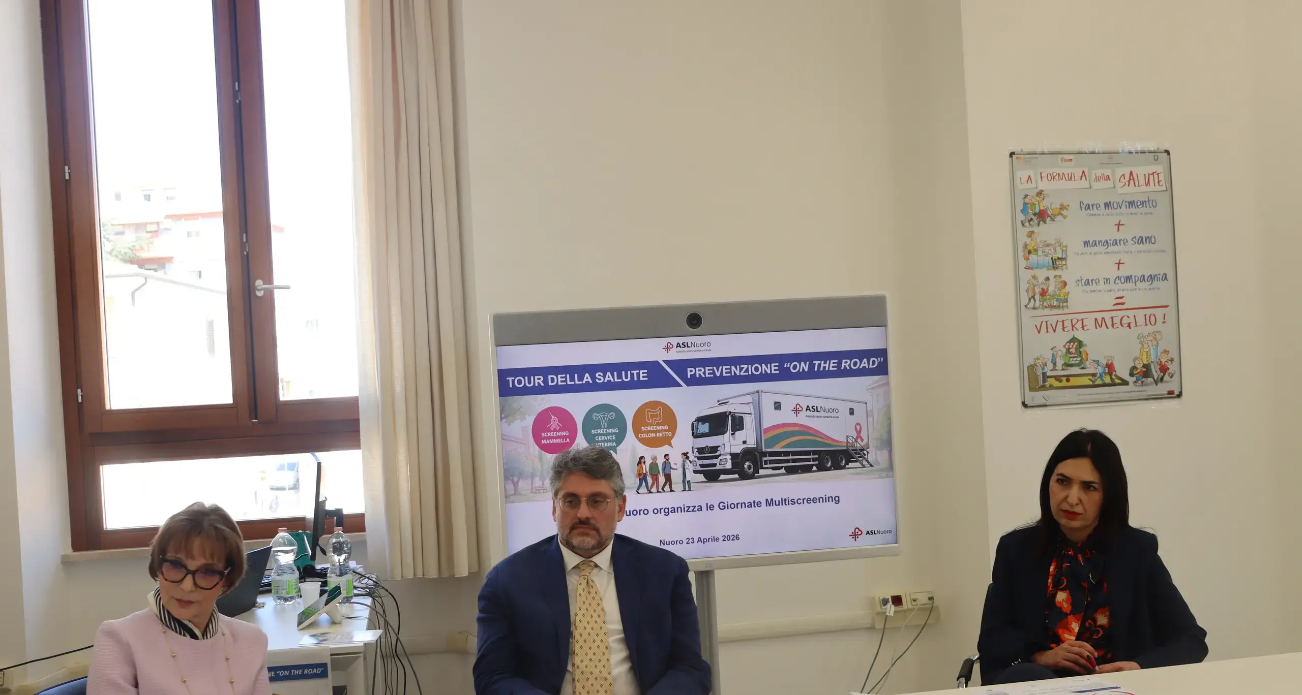 Prevenzione oncologica on the road: il progetto innovativo dell'ASL di Nuoro