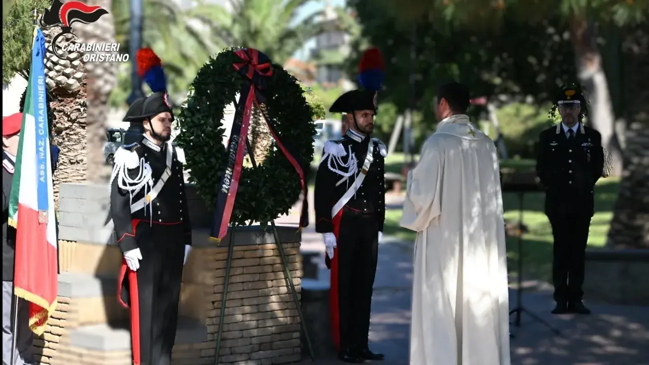 Oristano ricorda il Carabiniere Umberto Erriu a 38 anni dalla sua scomparsa
