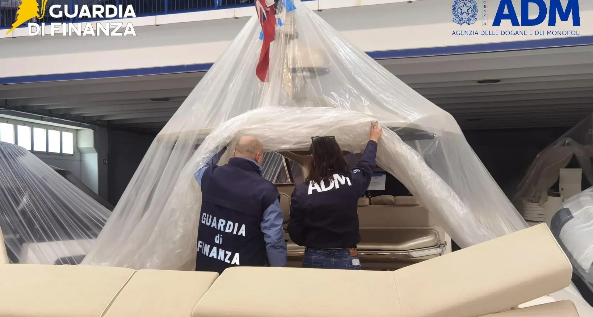 Olbia. Sequestrato yacht da 600 mila euro e denunciato il proprietario per contrabbando